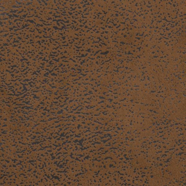 Кушетка с възглавница и десен подлакътник кафяв изкуствена кожа