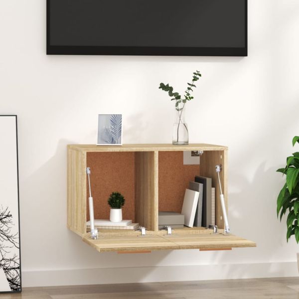 Стенен шкаф, дъб сонома, 60x36,5x35 см, инженерно дърво