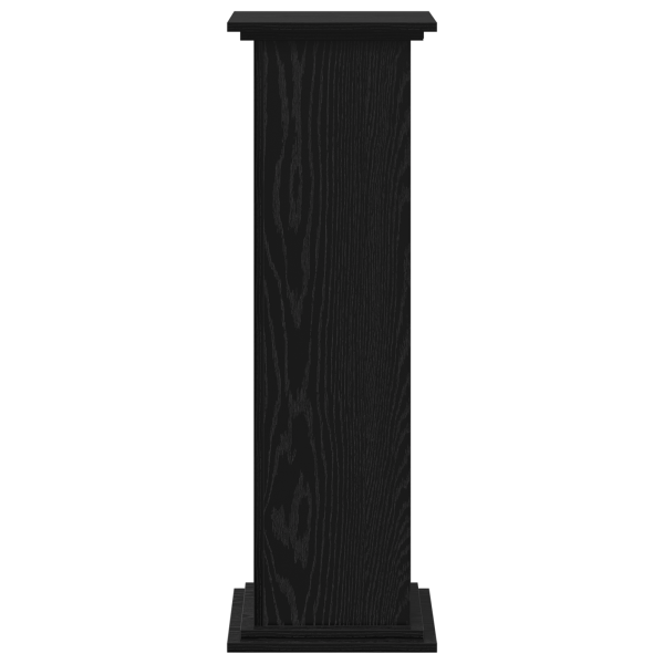 Стойка за растения Черния дъб 33 x 33 x 100 cm Инженерно дърво