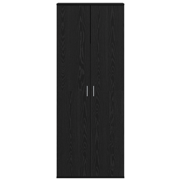 Висок шкаф Черния дъб 70 x 33.5 x 180 см Инженерно дърво