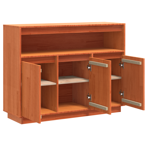 Служебен шкаф Кафяво с восъчно покритие 104,5 x 34 x 80 см