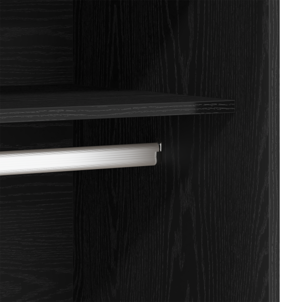 Гардероб с рафт Дъб 80 x 50 x 200 см Инженерно дърво