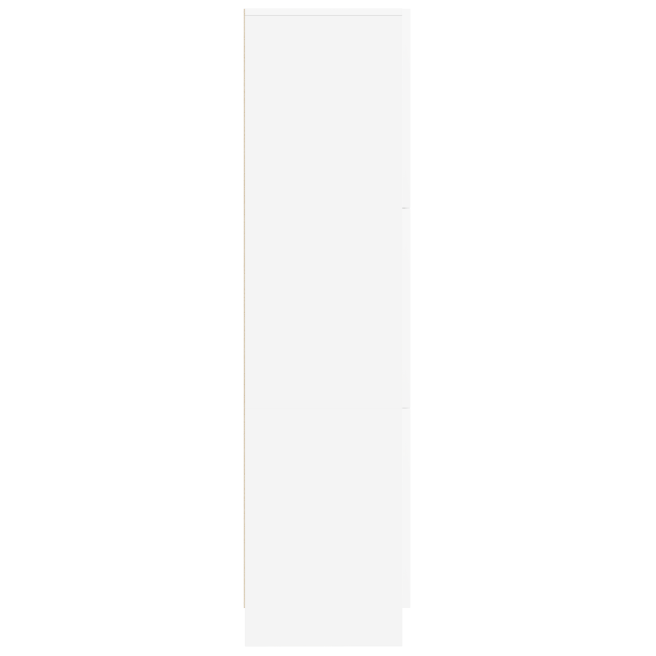 Висок шкаф Бяло 31.5 x 32 x 122.5 см