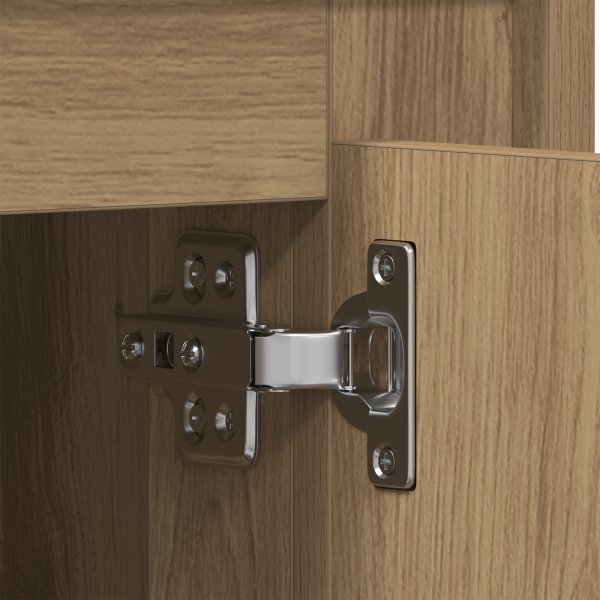 Служебен шкаф Дъб 80 x 40 x 75 см Инженерно дърво