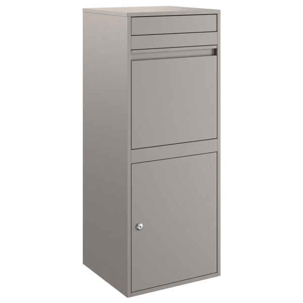 Пощенска кутия за пратки с врата Ръждясало 41 x 38 x 103 см