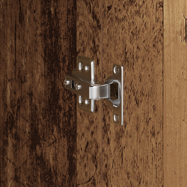 Висок шкаф Старо дърво 31.5 x 32 x 122.5 см