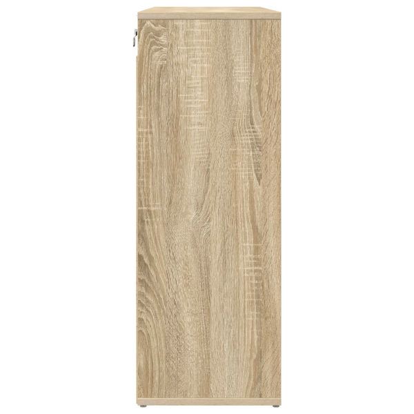 Шкаф за обувки Сонома дъб 77,5 x 30 x 83,5 см Инженерно дърво