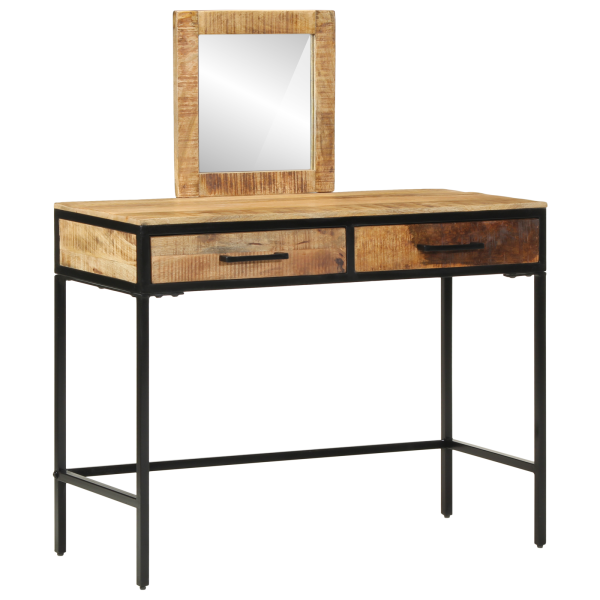 Тоалетка Кафяво 100 x 40 x 120 см Масивна дървесина от манго