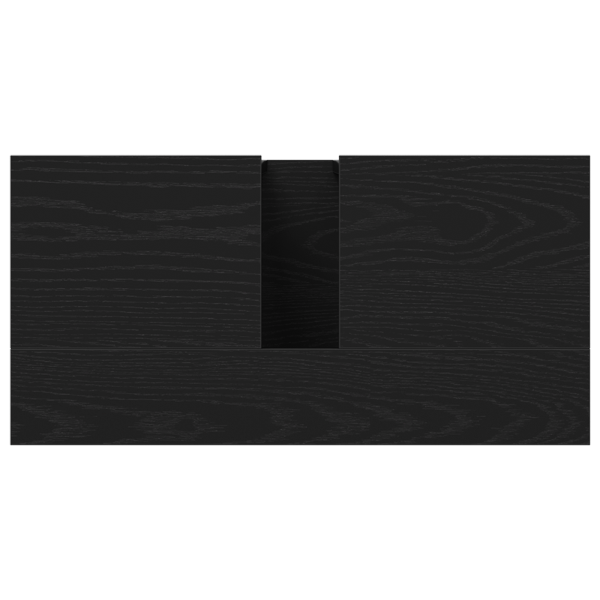 Шкаф за мивка в баня Черния дъб 60 x 30 x 60 cm Инженерно дърво