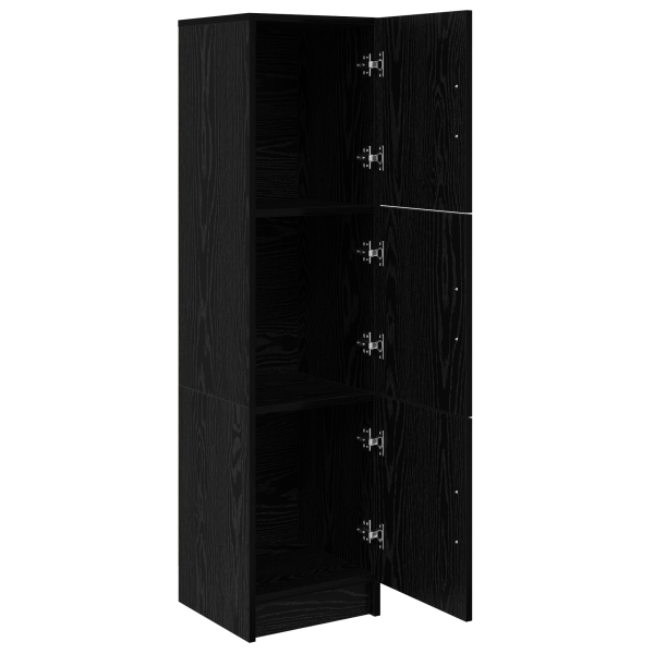 Висок шкаф Черния дъб 31.5 x 32 x 122.5 см