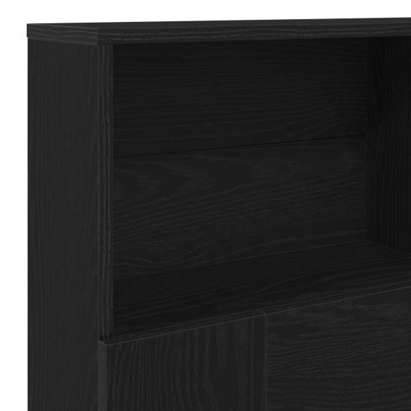 Табла за легло Черния дъб 140 x 19 x 103,5 cm Инженерно дърво