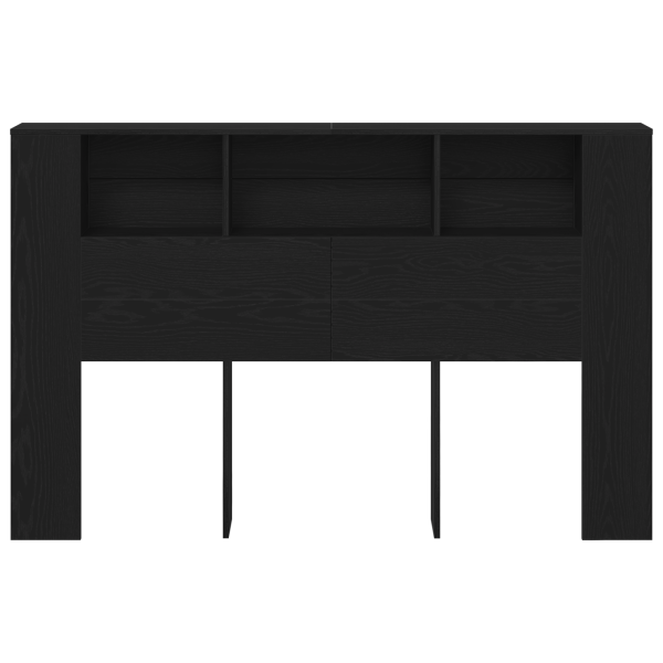 Табла за легло Черния дъб 120 x 18.5 x 102.5 см Инженерно дърво