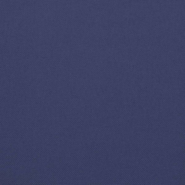 Възглавници за столове 4 бр нейви сини 40x40x7 см Оксфорд плат