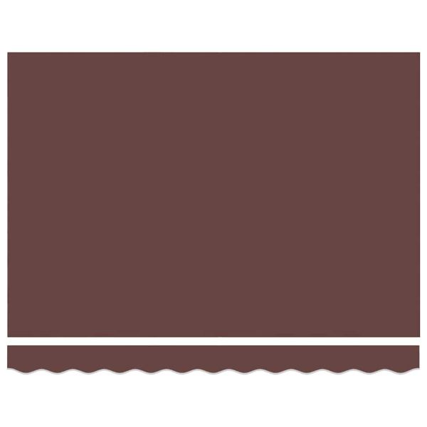 Ръчно прибираща се тента с LED, кафява, 300x250 см