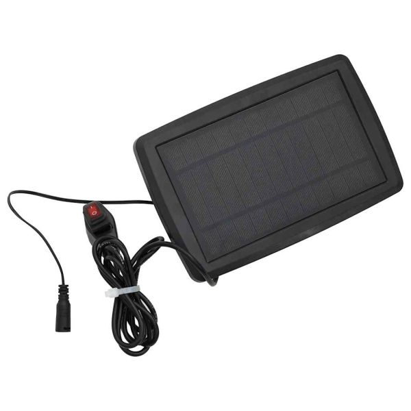 Ръчно прибираща се тента с LED, кафява, 300x250 см