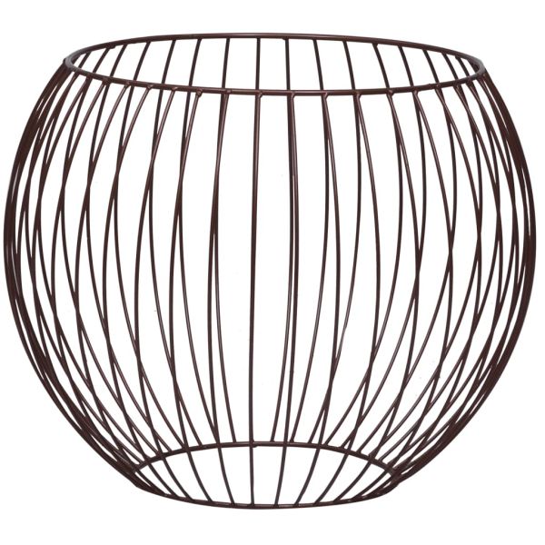 Маса за кафе, златиста, Ø 41 см