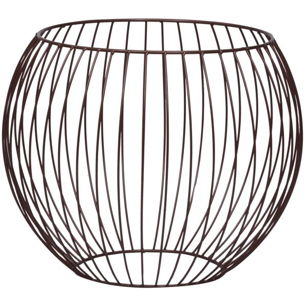 Маса за кафе, златиста, Ø 51 см