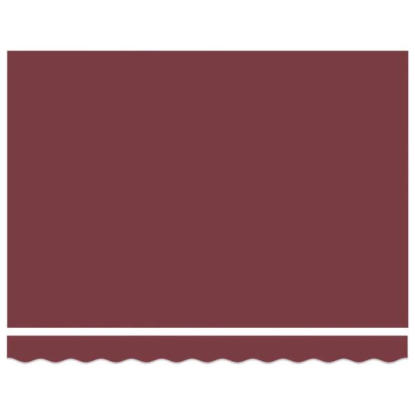 Сгъваем навес Бургундско червен 250 x 200 cm текстил