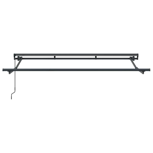 Ръчен сгъваем навес Бургундско червен 2,5 x 2 m