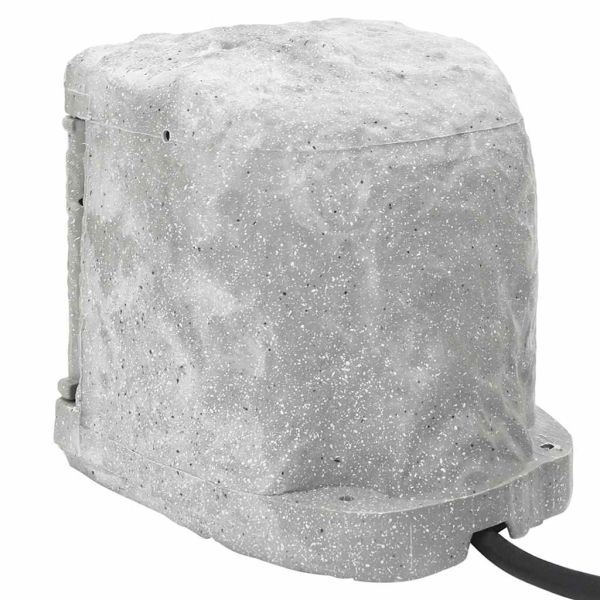 Външен контакт с шип 4-посочен каменна визия сив