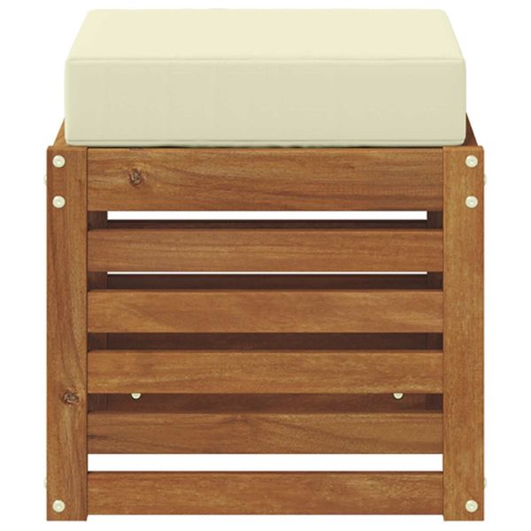 Навесна пейка Солидно акациево дърво Естествен