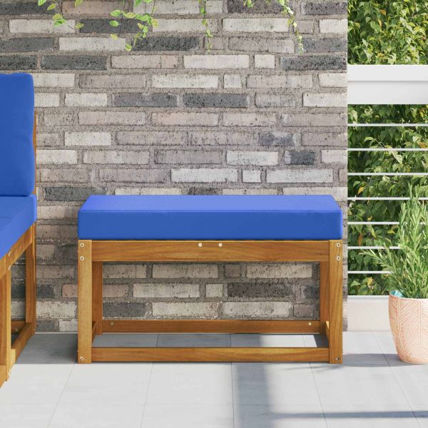 Възглавница за сядане Тюркоаз 80 x 40 x 8 cm 100% полиестер