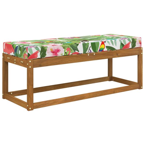 Възглавница за открито седалка цветно 111,5 x 40 x 8 см