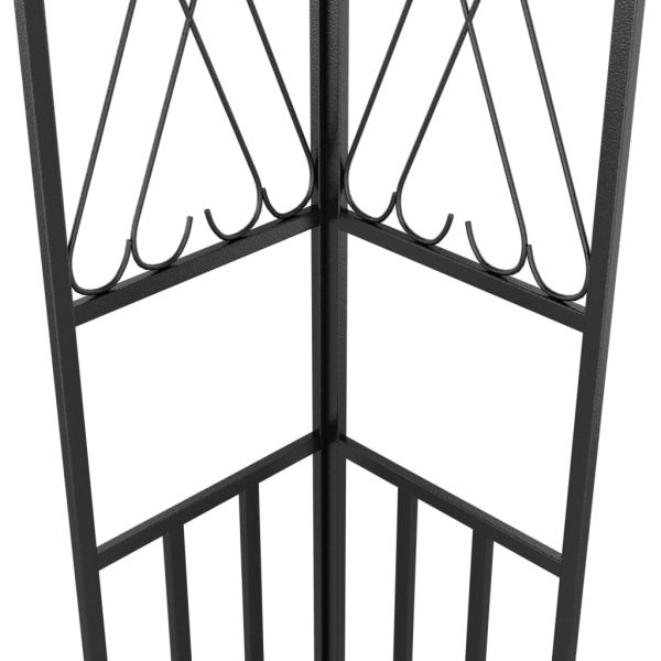 Беседка, 3х3 м, антрацит, плат