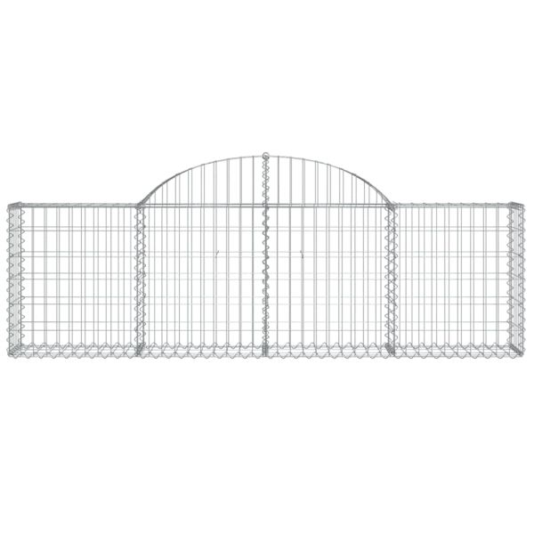 Габионни кошници арка 50 бр 200x30x60/80 см поцинковано желязо