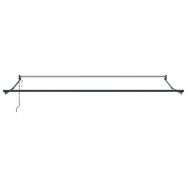 Автоматично прибираща се тента, бордо, 450x300 см