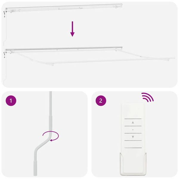 Автоматично прибираща се тента, бордо, 450x300 см