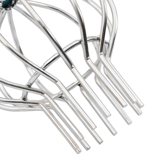 Защита за листа на улука 8 pcs Сребрист 110 мм