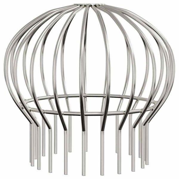 Защита за листа на улука 2 pcs Сребрист 160 mm