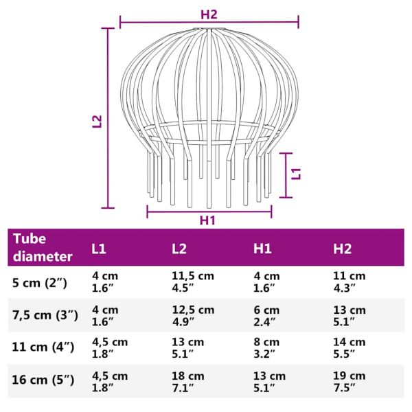 Защита за листа на улука 2 pcs Сребрист 160 mm