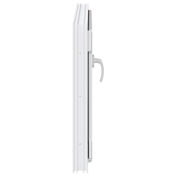 Прозорец за мазе RISOR 100 x 50 cm PVC и стъкло Бяло