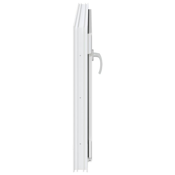 Прозорец за мазе RISOR 100 x 60 cm PVC и стъкло Бяло