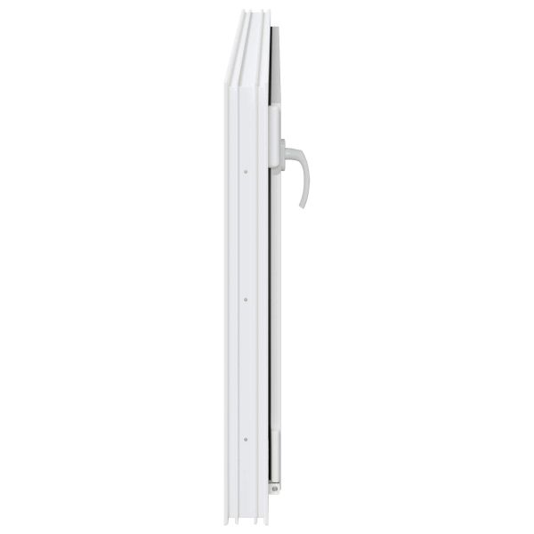 Прозорец за мазе RISOR 120 x 60 cm PVC и стъкло Бяло