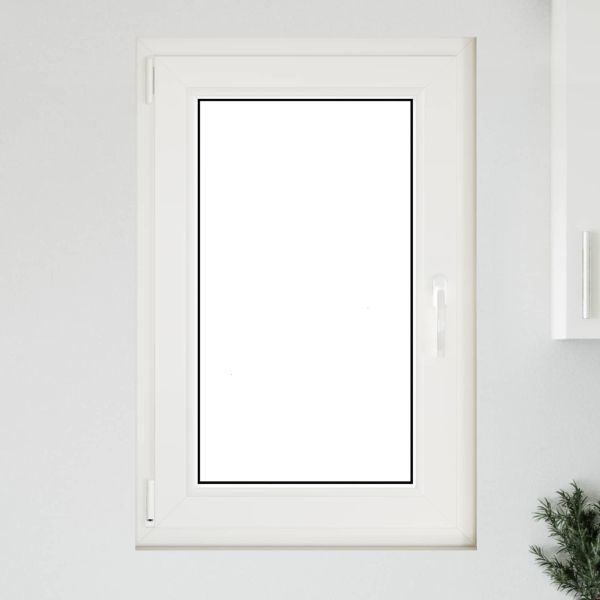 Прозорец за мазе RISOR 60 x 90 cm PVC и стъкло Антрацит