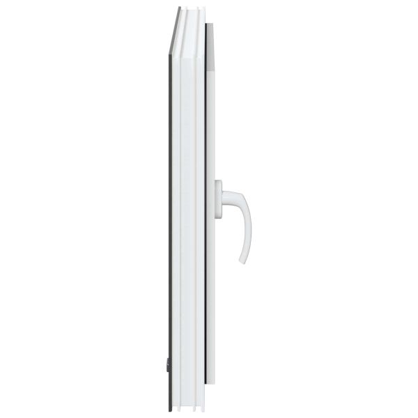 Прозорец за мазе RISOR 80 x 60 cm PVC и стъкло Антрацит