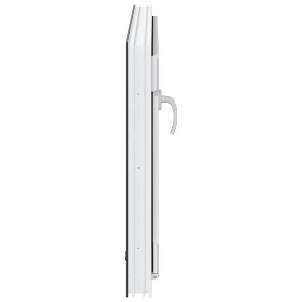 Прозорец за мазе RISOR 90 x 50 cm PVC и стъкло Антрацит