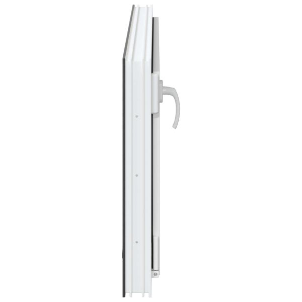 Прозорец за мазе RISOR 100 x 50 cm PVC и стъкло Антрацит