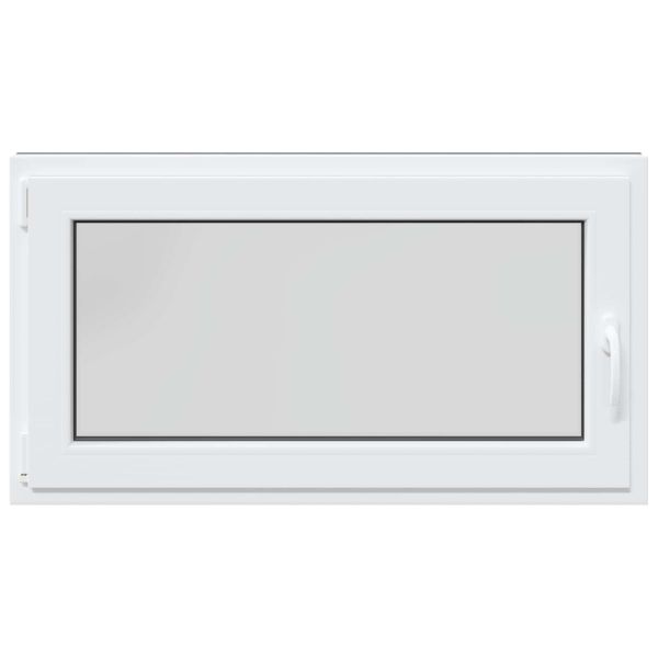 Прозорец за мазе RISOR 110 x 70 cm PVC и стъкло Антрацит