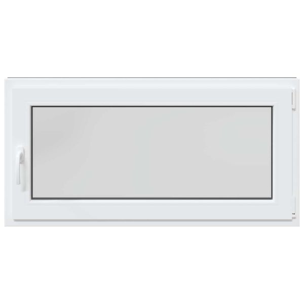 Прозорец за мазе RISOR 120 x 60 cm PVC и стъкло Антрацит