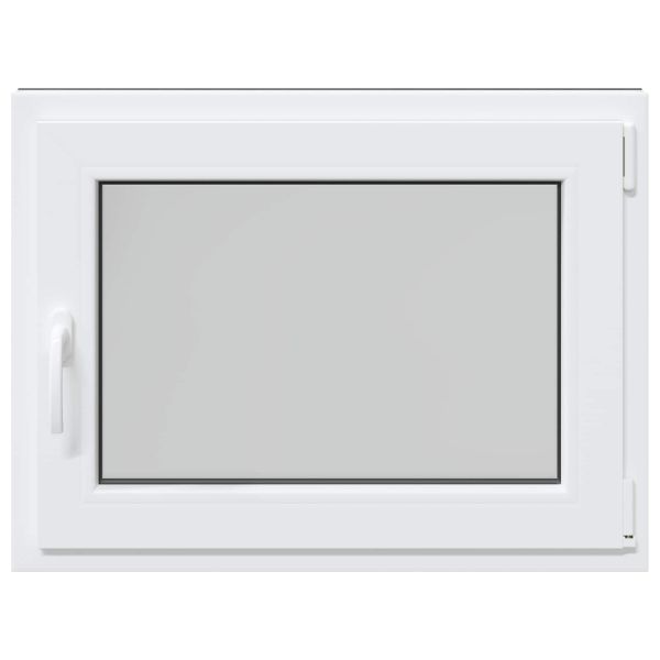 Прозорец за мазе RISOR 80 x 50 cm PVC и стъкло Антрацит