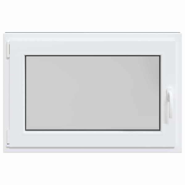 Прозорец за мазе RISOR 90 x 60 cm PVC и стъкло Антрацит