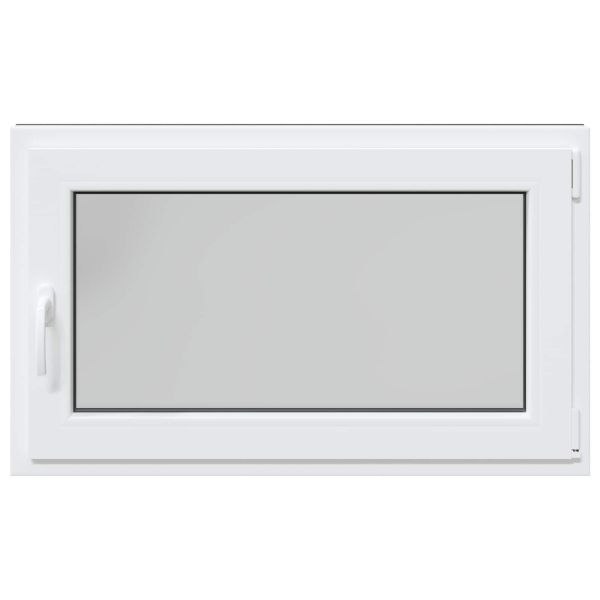 Прозорец за мазе RISOR 100 x 60 cm PVC и стъкло Антрацит