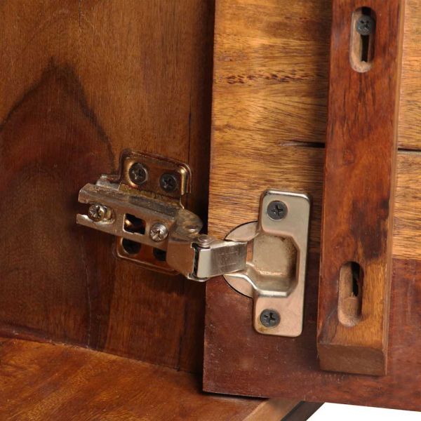 Скрин, акациево дърво масив, 120x30x80 см