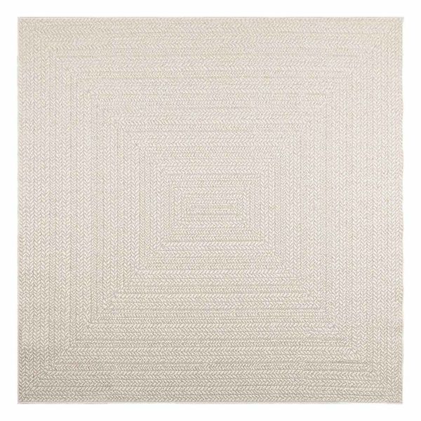 Килим "ZIZUR", 200x200 см, визия юта, за закрито и открито