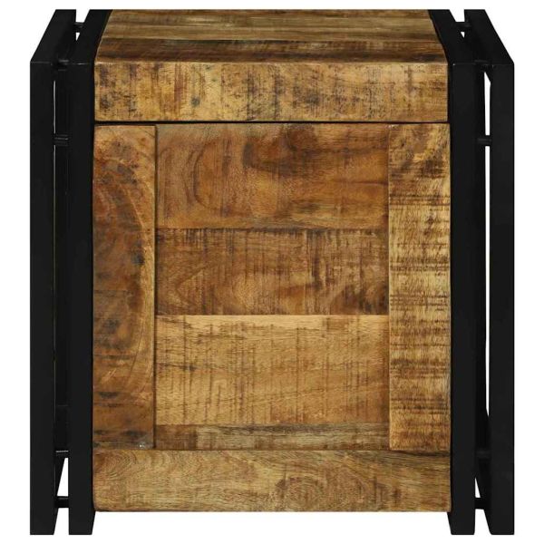 Кутия за съхранение 40 x 40 x 40 cm Солидно мангово дърво