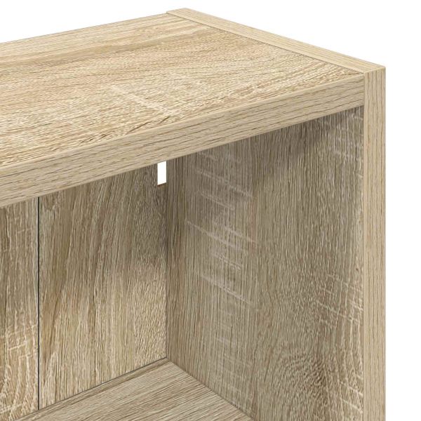 Банен стенен шкаф с рафт Сонома дъб 40 x 16 x 62,5 см